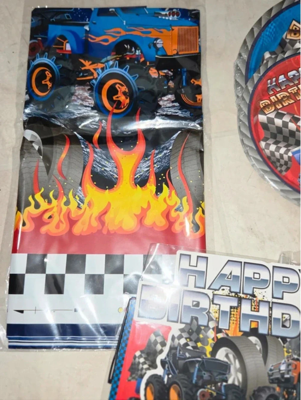 Monster trucks party pack